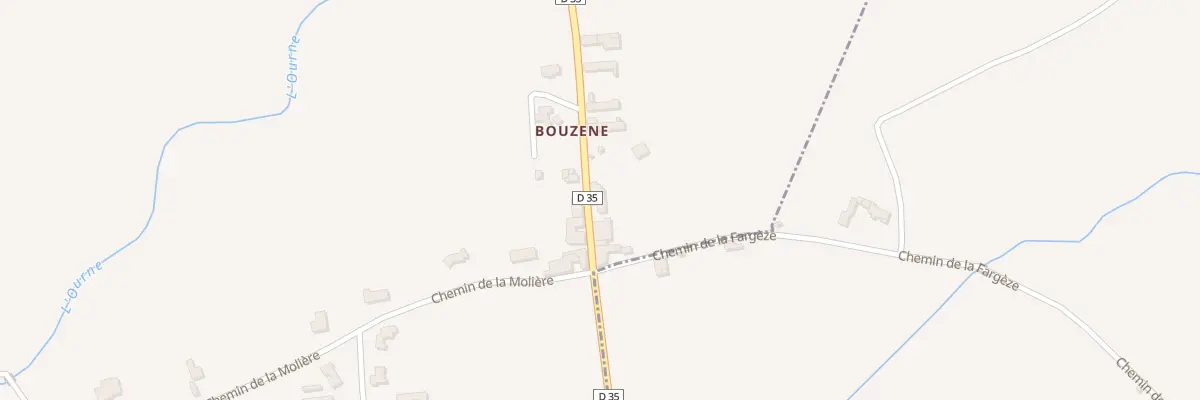 Plan du 1213 Rte de Quissac à Tornac