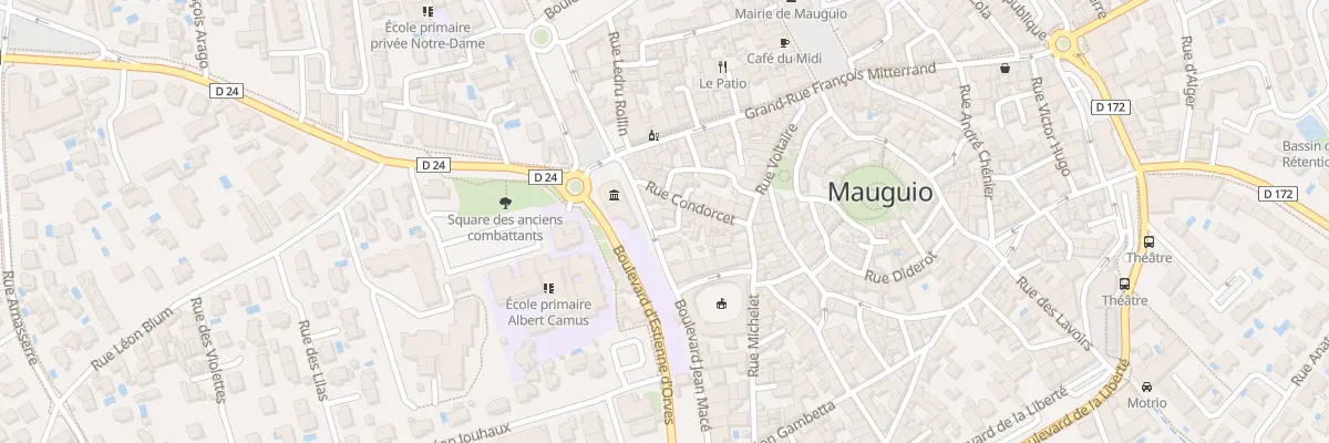 Plan du 49 Bd Jean Macé à Mauguio
