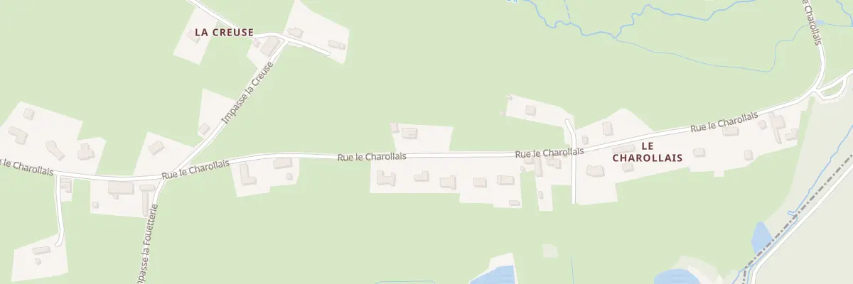 Plan du 5115 Les Charollais à Curdin