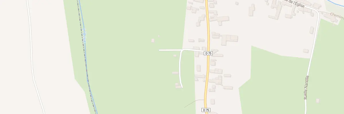 Plan du 2 Rue d’Ejosse à Ohis