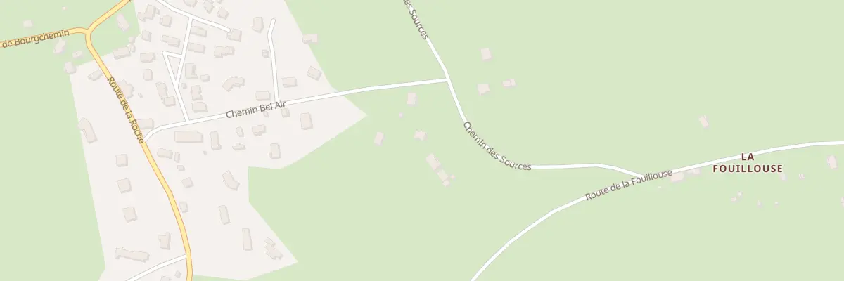 Plan du 426 Che des Sources à Ouches