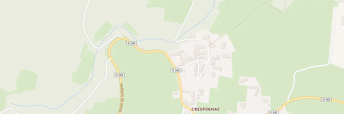 Plan du 5094 Crespinhac à Solignac-sous-Roche