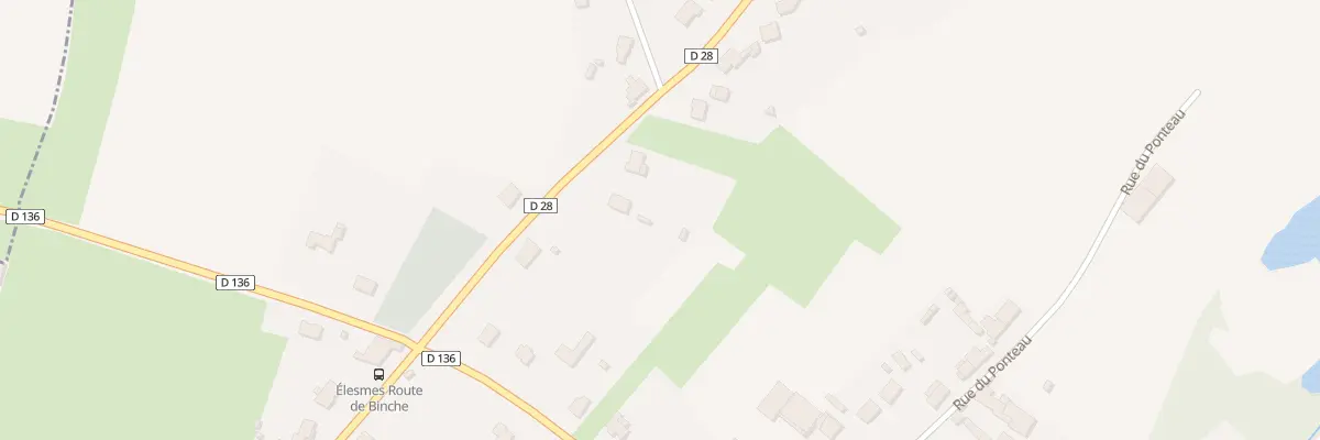 Plan du 19 Rte de Binche à Élesmes