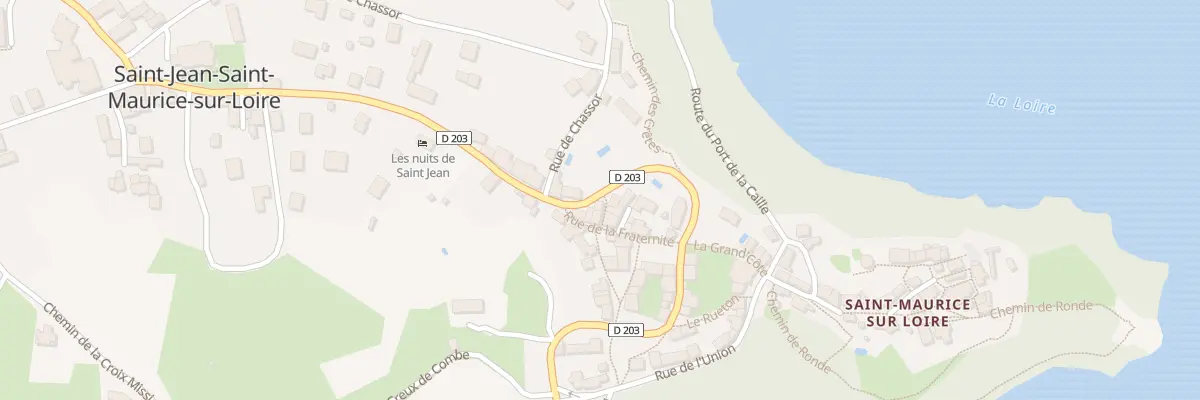 Plan du 56 Rue de la Fraternité à Saint-Jean-Saint-Maurice-sur-Loire