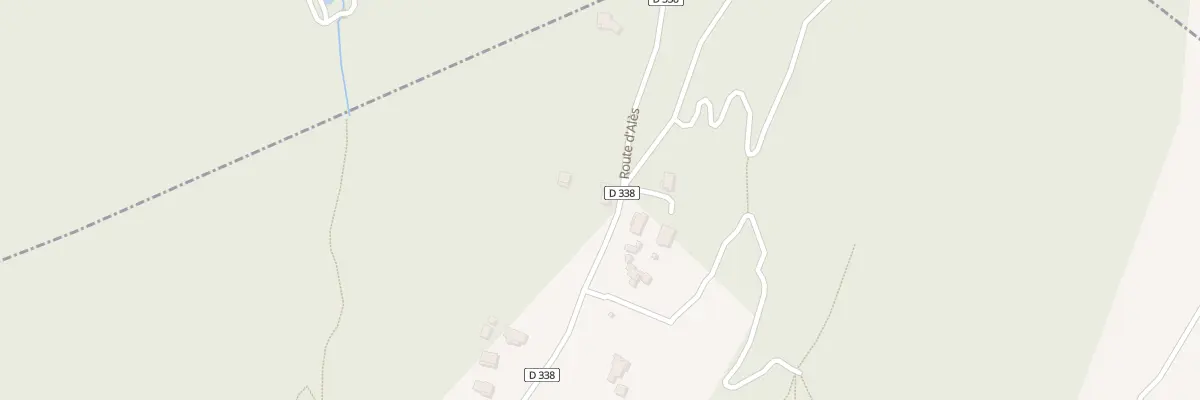 Plan du 2973 Rte d’Ales à Générargues