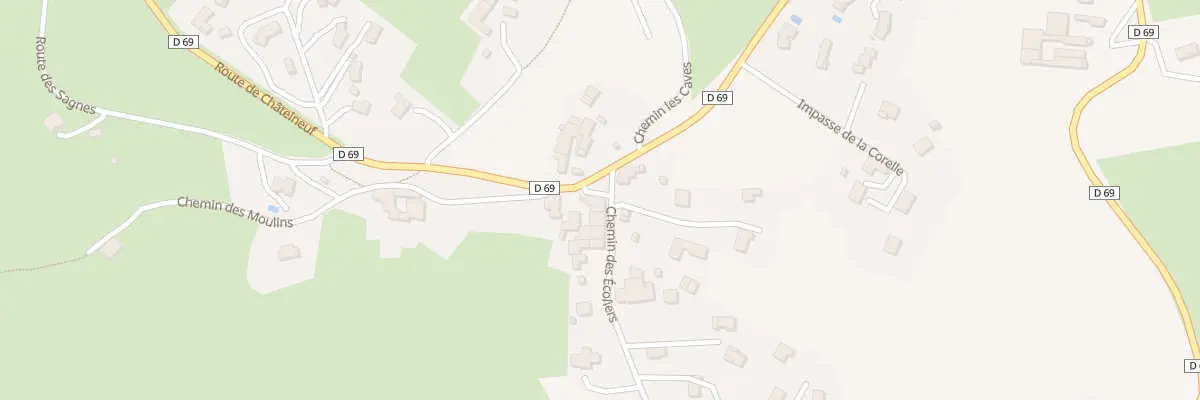 Plan du 26 Che des Écoliers à Essertines-en-Châtelneuf