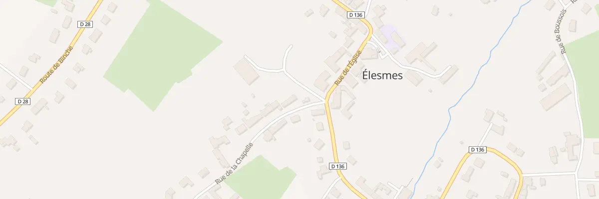 Plan du 4 Rue de la Chapelle à Élesmes