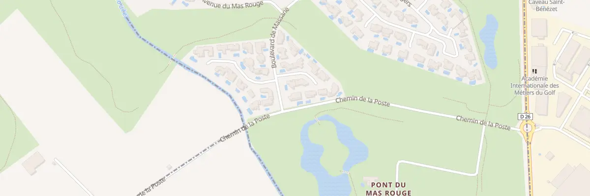 Plan du 67 Bd de Massane à Baillargues