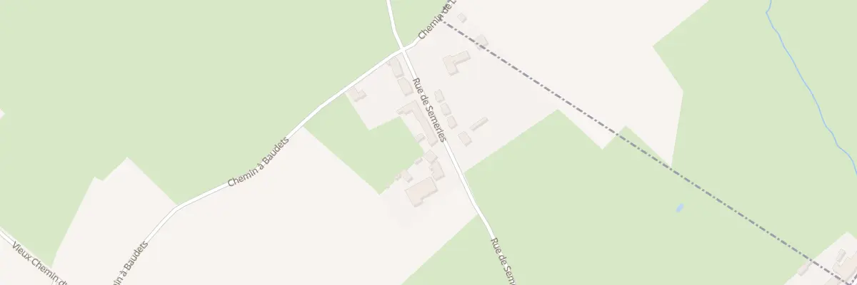 Plan du 25B Rue de Semeries à Sains-du-Nord