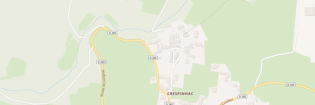 Plan du 11 Che du Bachat à Solignac-sous-Roche