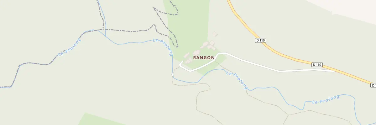 Plan du 436 Rte de Rangon à Pralong