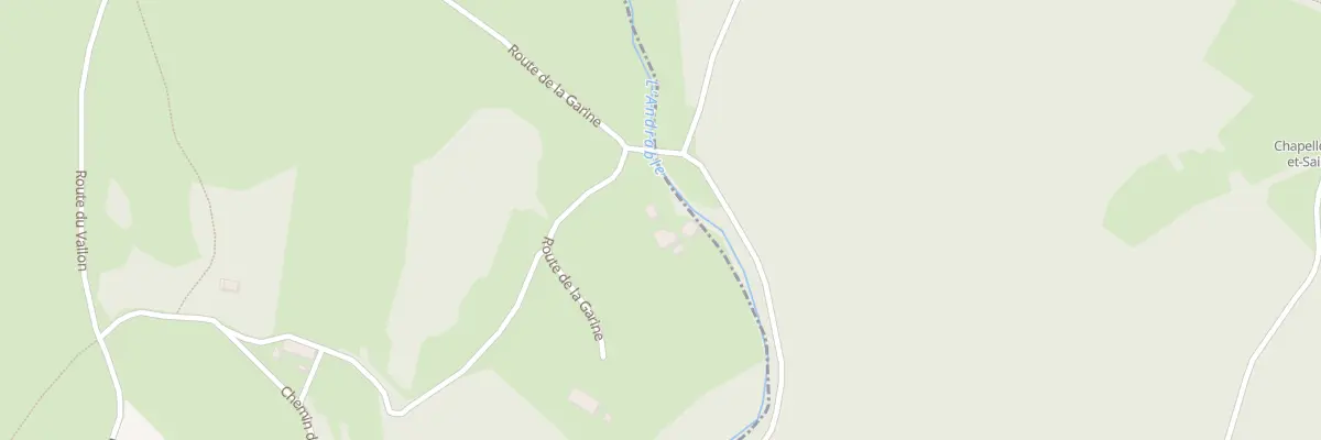 Plan du 443 Rte de la Garine à Apinac