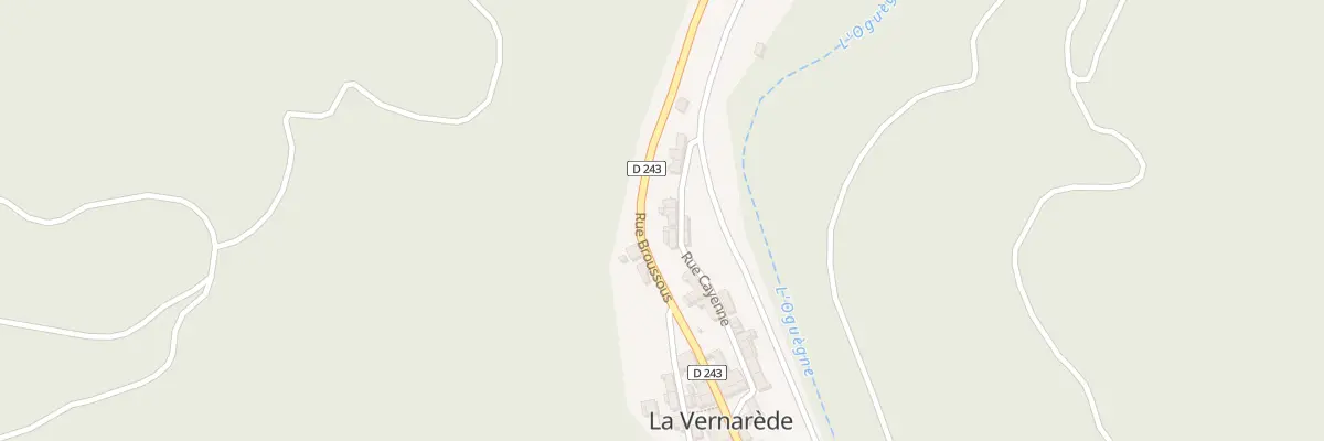 Plan du 20B Rue de Broussous à La Vernarède