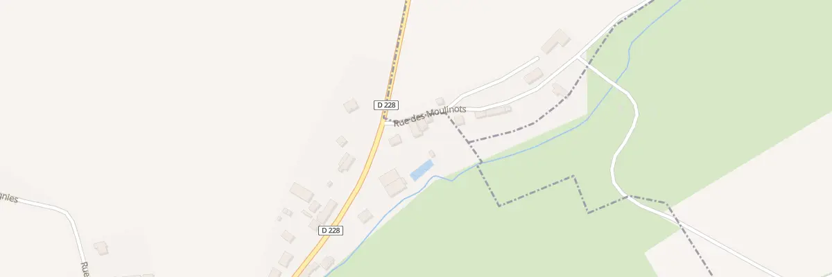 Plan du 4 Rue des Moulinots à Bersillies