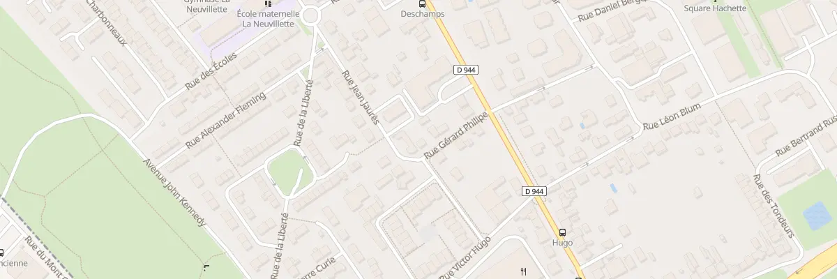 Plan du 8 Rue Gerard Philipe Neuv à Reims