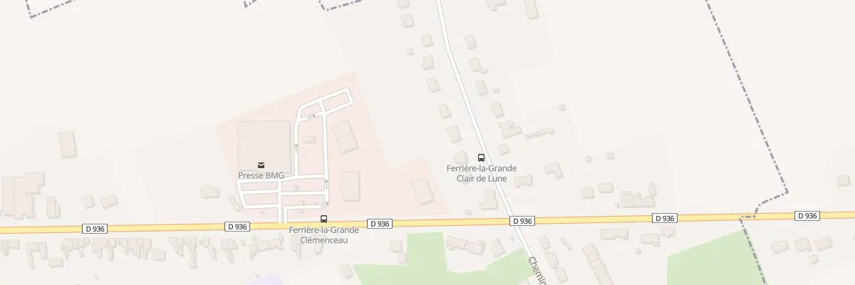 Plan du 85 Rue du Chemineau à Ferrière-la-Grande