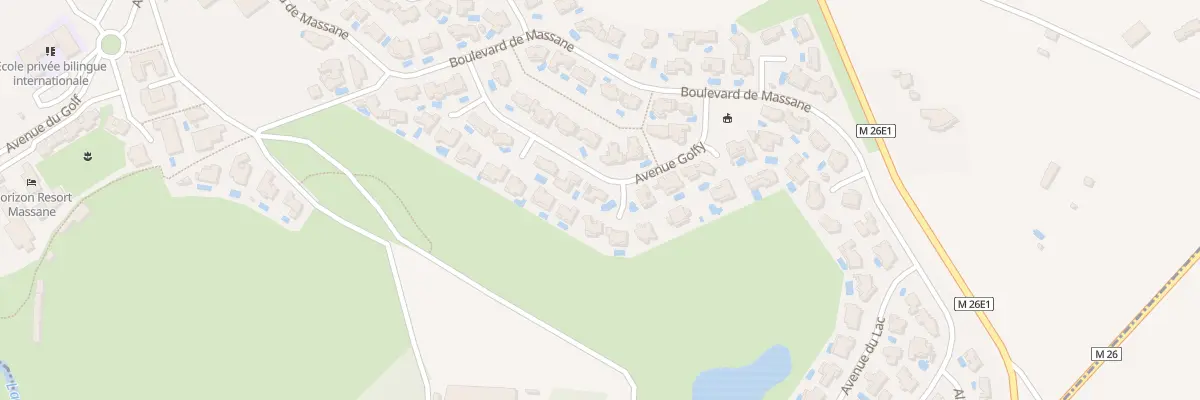 Plan du 10 Av de Golfy à Baillargues