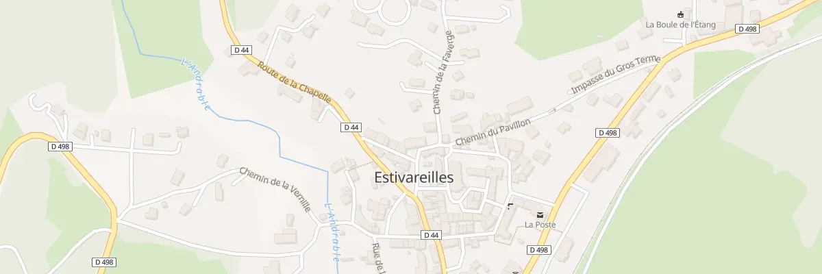 Plan du 6 Rue du 19 mars 1962 à Estivareilles