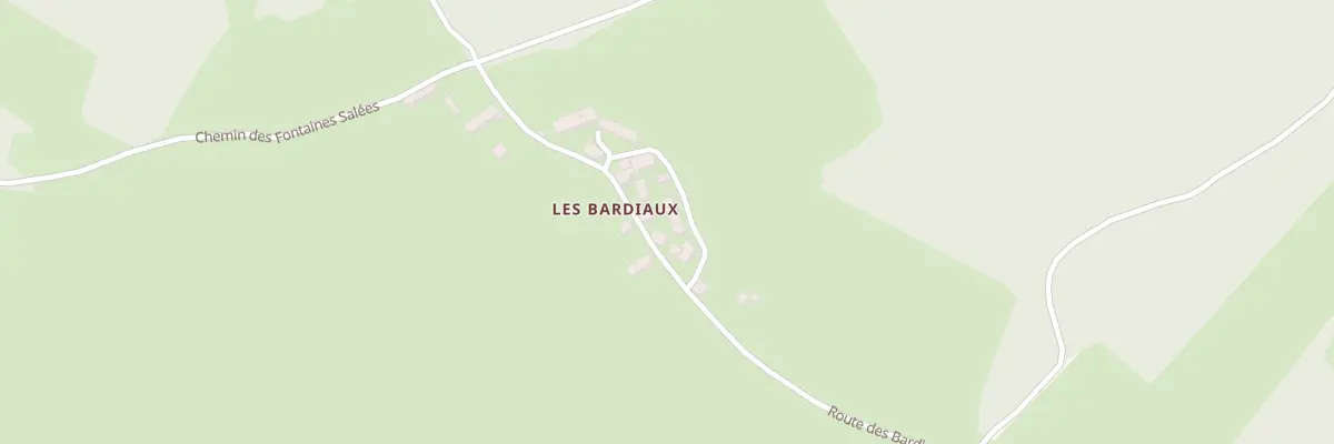 Plan du 20 Rte des Bardiaux à Arleuf