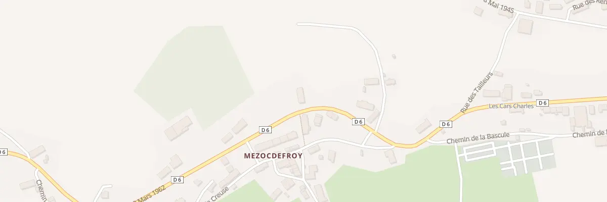 Plan du 182 Mezocdefroy à Dun-les-Places