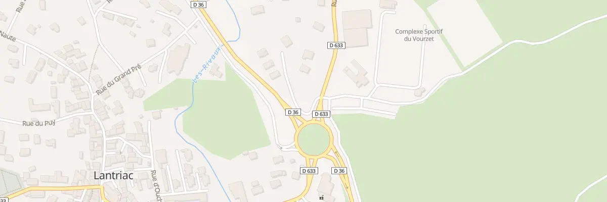 Plan du 5001 Imp du Riou à Lantriac