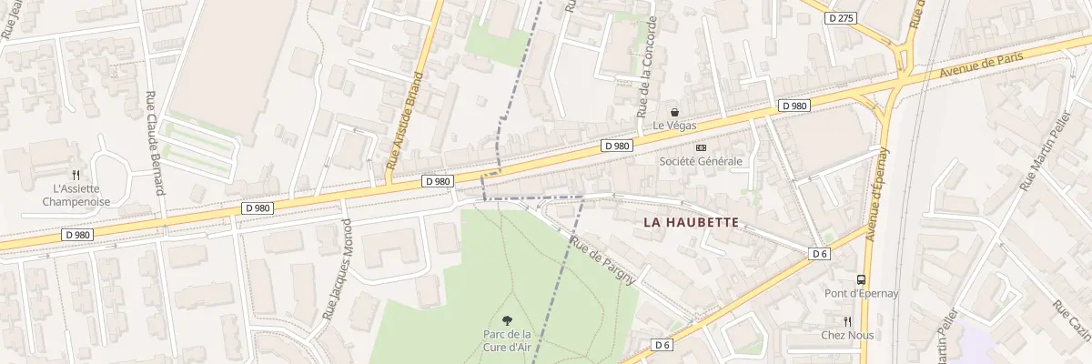 Plan du 38 Rue Flin des Oliviers à Reims
