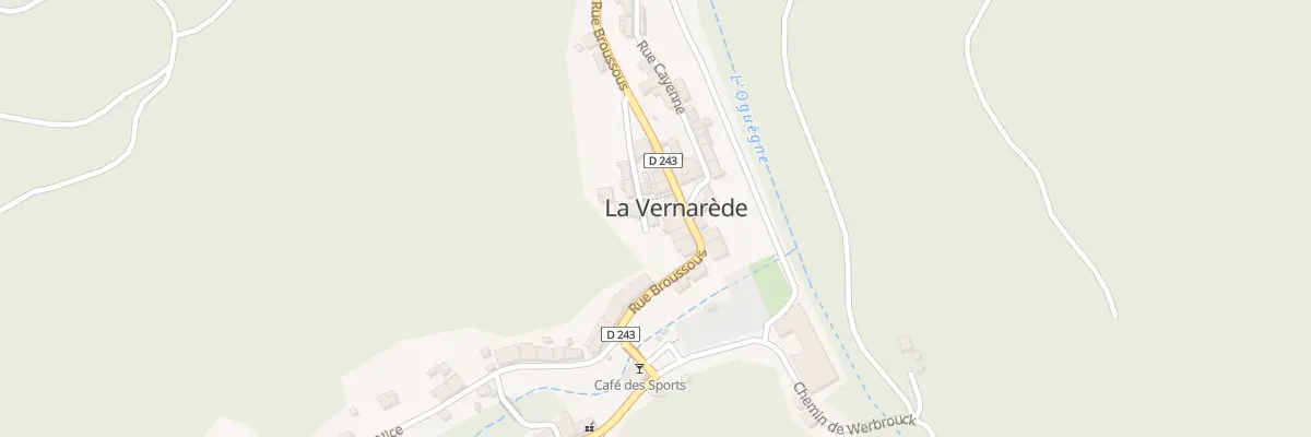 Plan du 5 Rue du Haut Broussous à La Vernarède