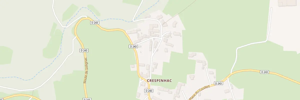 Plan du 5112 Crespinhac à Solignac-sous-Roche