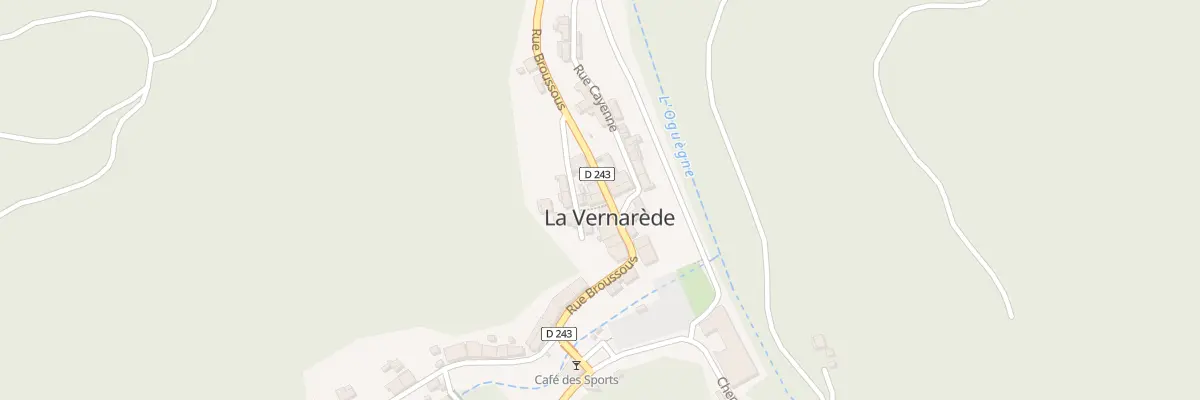 Plan du 17 Rue de Broussous à La Vernarède