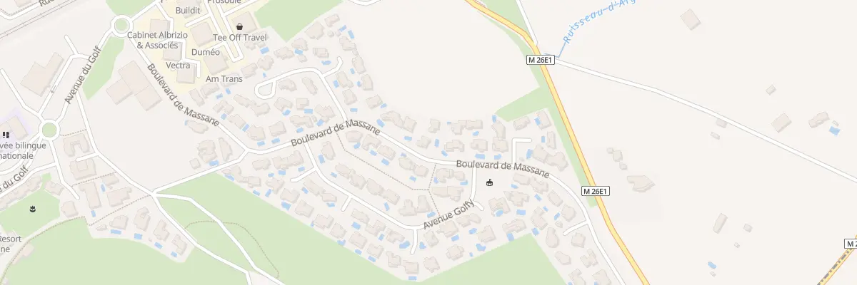Plan du 27 Bd de Massane à Baillargues