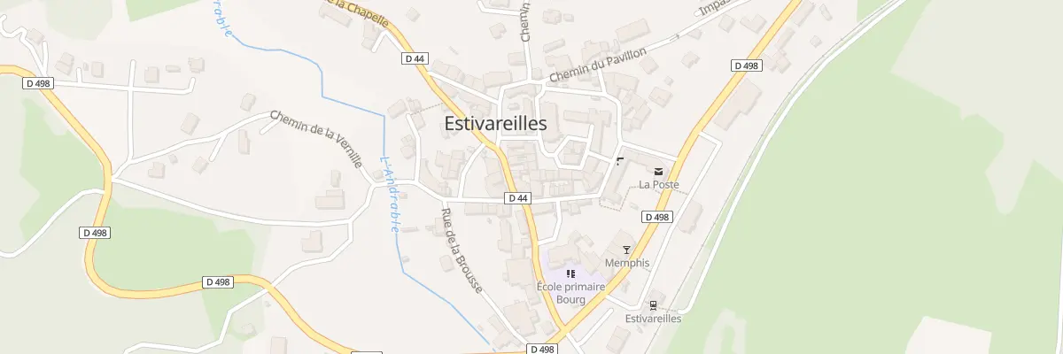 Plan du 8 Pl de l’Église à Estivareilles
