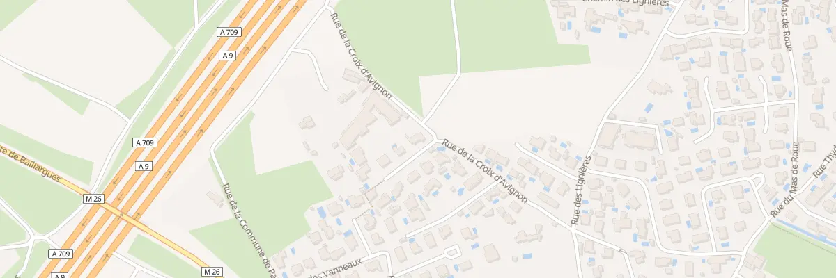 Plan du 6 Imp du Beaumont à Baillargues