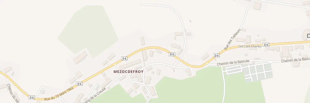 Plan du 183 Mezocdefroy à Dun-les-Places