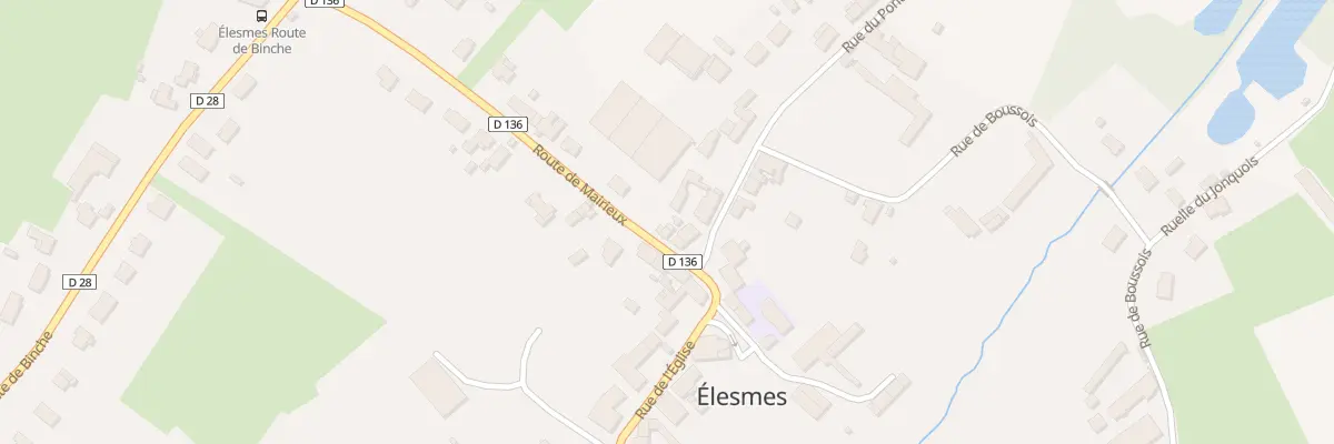 Plan du 3 Rue du Ponteau à Élesmes