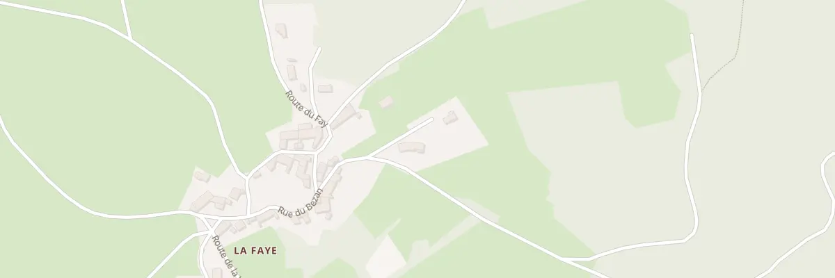 Plan du 5000 La Faye à Boisset