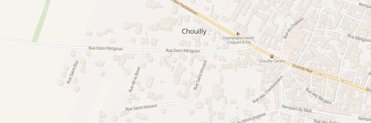 Plan du 19 Rue Dom Perignon à Chouilly