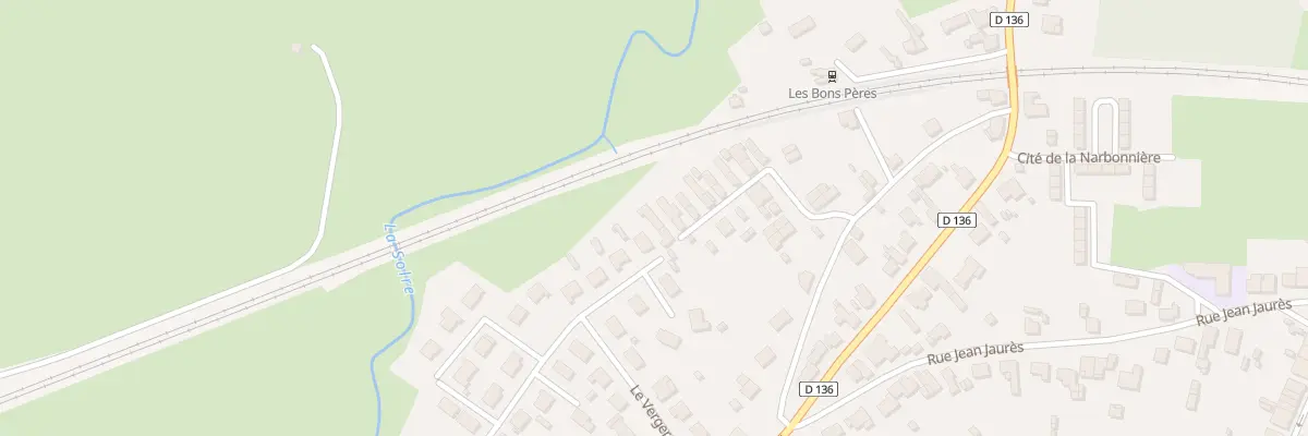 Plan du 98 Cite des Bons Peres à Rousies