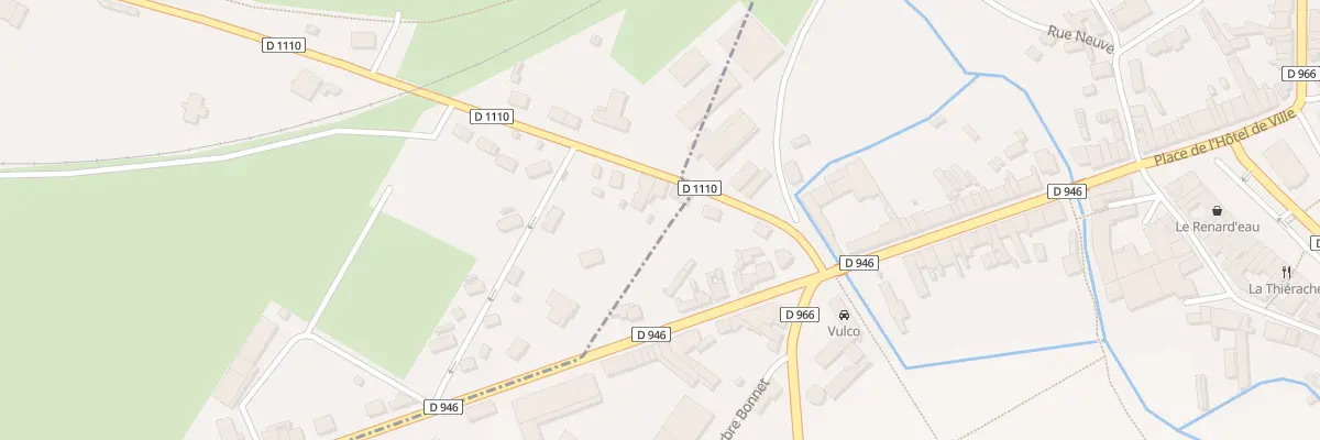 Plan du 14 Rue du Stade à Chaourse