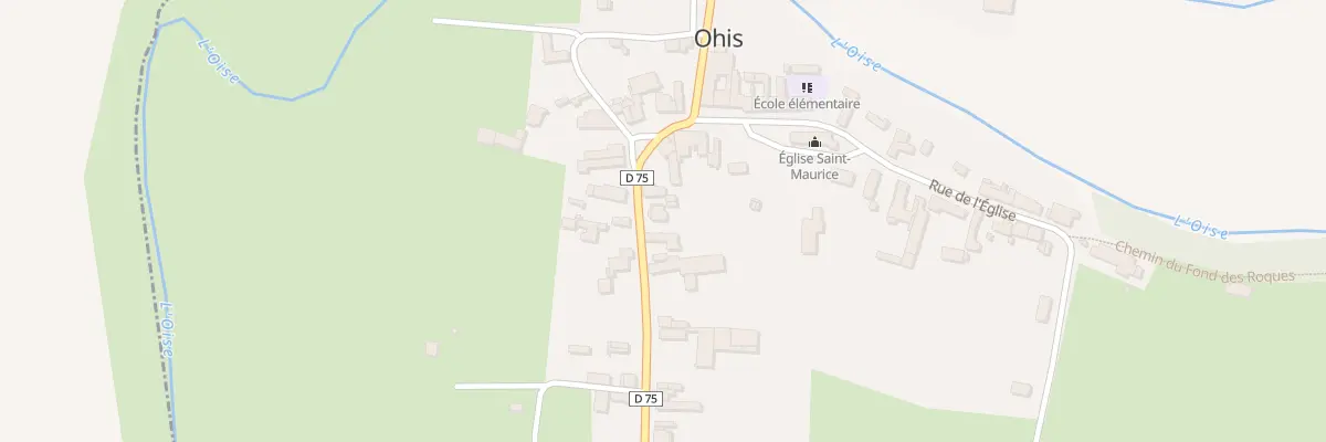 Plan du 5 Rue Jean Richepin à Ohis