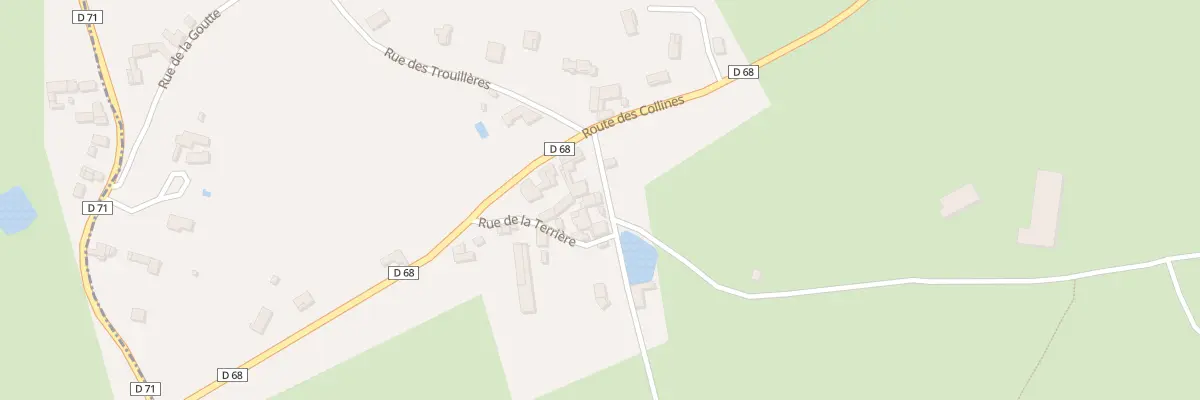 Plan du 54 Rue de la Terrière à Arthun