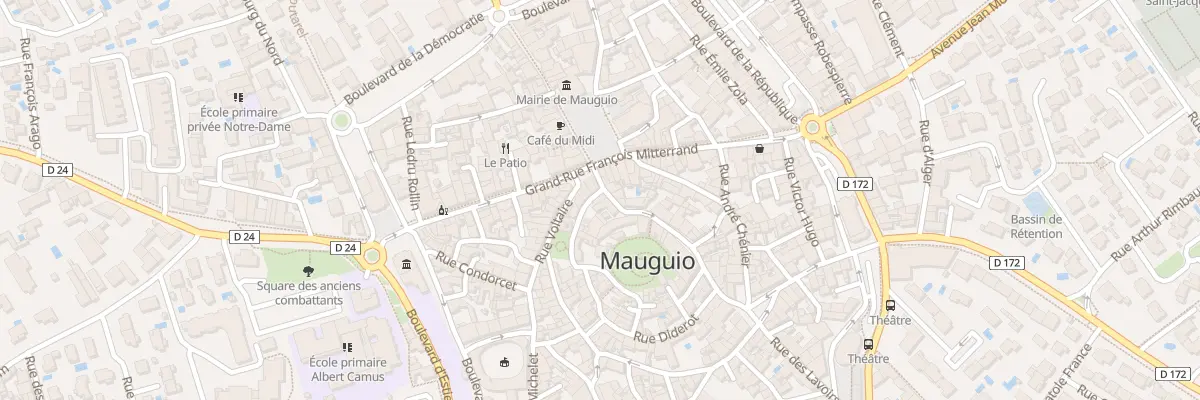 Plan du 9002 Rue de la Motte à Mauguio