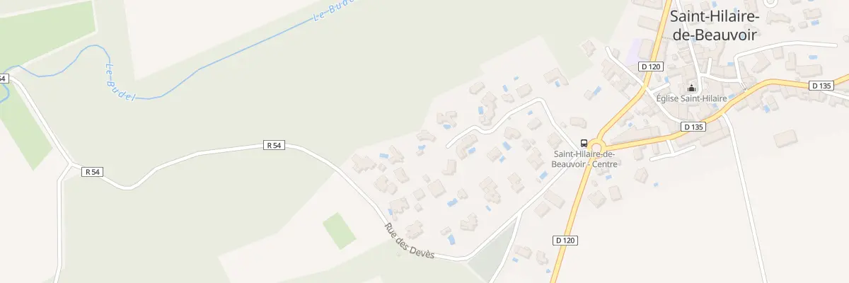 Plan du 4 Lot l’Orée du Bois à Saint-Hilaire-de-Beauvoir