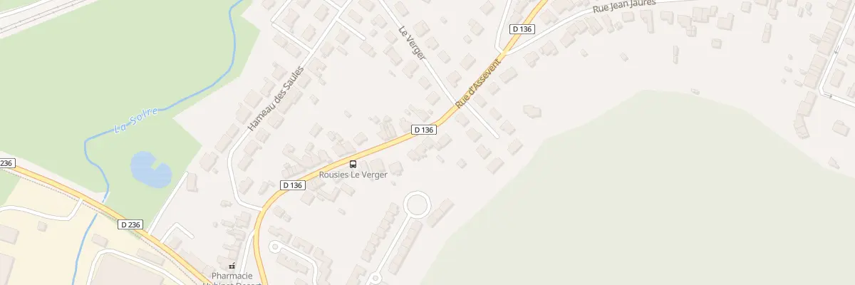 Plan du 48 Rue d’Assevent à Rousies