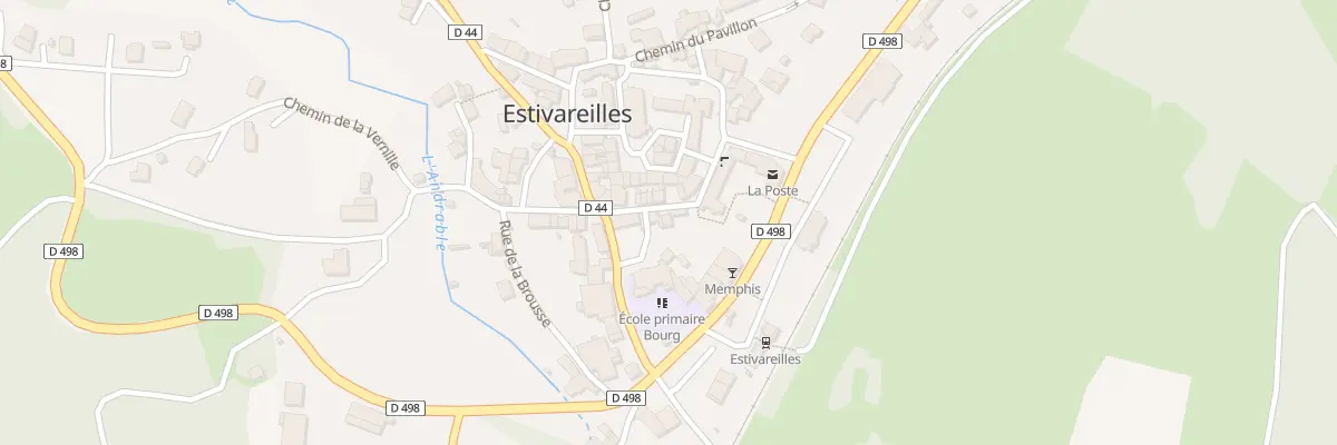 Plan du 6 Rue du Couvent à Estivareilles