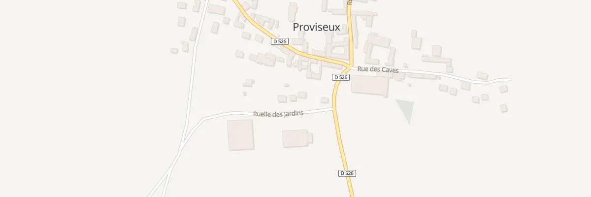 Plan du 9004 Rle des Jardins à Proviseux-et-Plesnoy