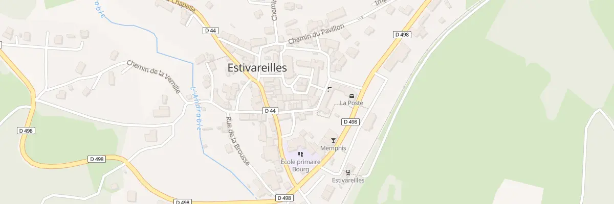 Plan du 11 Rue du Couvent à Estivareilles