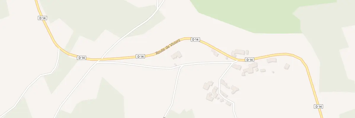Plan du 1153 Rte d’Égarande à Estivareilles