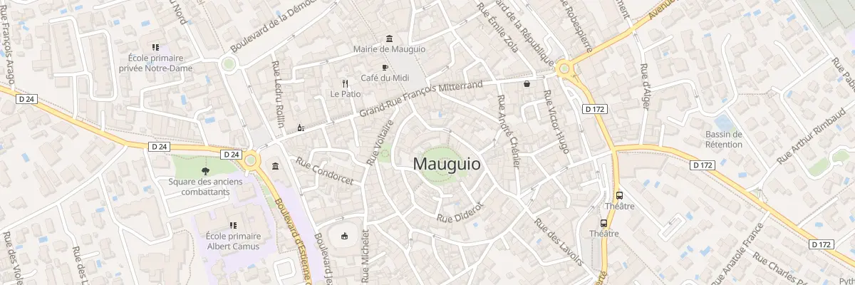 Plan du 48 Rue de la Motte à Mauguio