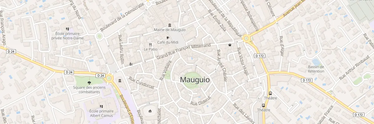 Plan du 39 Rue de la Motte à Mauguio