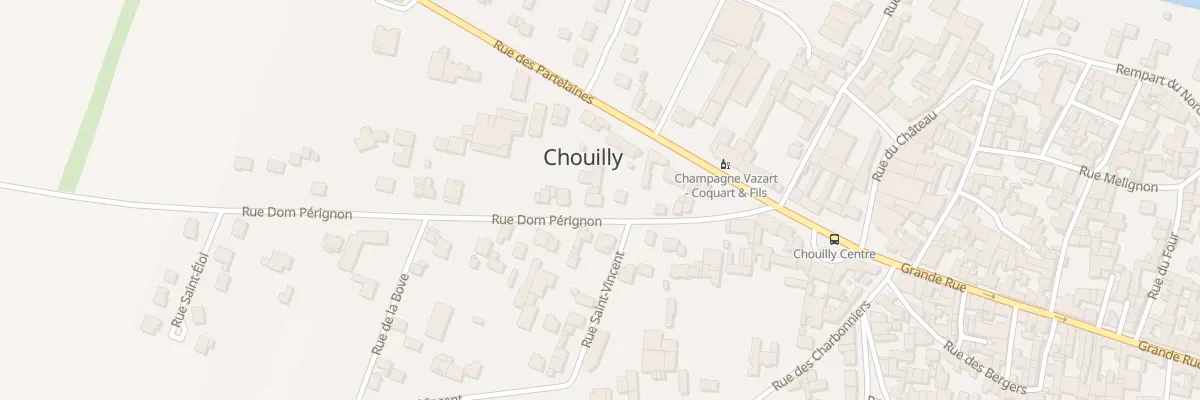 Plan du 8 Rue Dom Perignon à Chouilly
